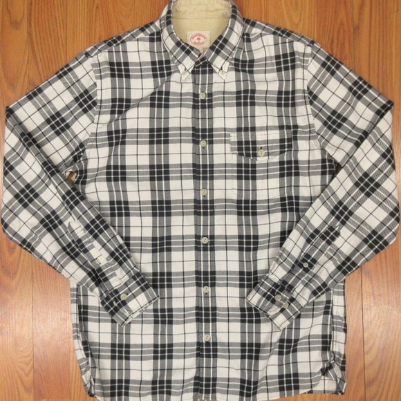 Brooks Brothers Other - BROOKS BROTHERS FLANNEL REGULAR FIT RED FLEECE 100% COTTON SHIRT Sz MEDIUM, M